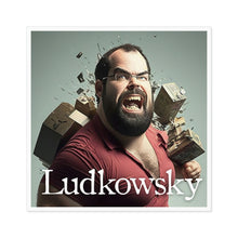 Load image into Gallery viewer, Ludkowsky Laminate Stickers, Square