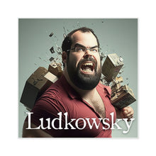 Load image into Gallery viewer, Ludkowsky Laminate Stickers, Square