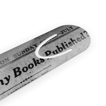 Load image into Gallery viewer, Pessimists Archive™ bookmark: 'Are Too Many Books Published?' (1913)