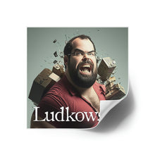 Load image into Gallery viewer, Ludkowsky Laminate Stickers, Square