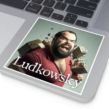 Load image into Gallery viewer, Ludkowsky Laminate Stickers, Square